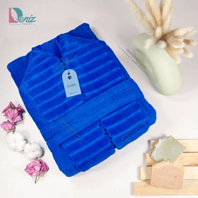 حوله تن پوش کلارا رنگ کاربنی