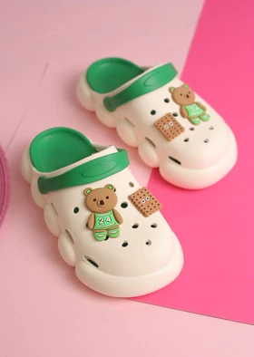 کفش صندل زنانه رکابدار کراکس بیسکویتی