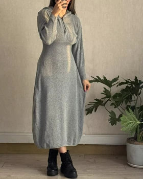 پیراهن بافت کلاهدار