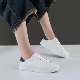 کفش اسپرت و راحتی زنانه و دخترانه رنگ سفید کد M500