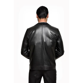 کت چرمی یقه هفت