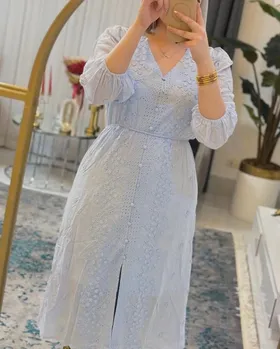 پیراهن خامه دوزی وارداتی