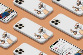 قاب موبایل طرح Nike 3