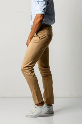 شلوار کتان اسلیم فیت