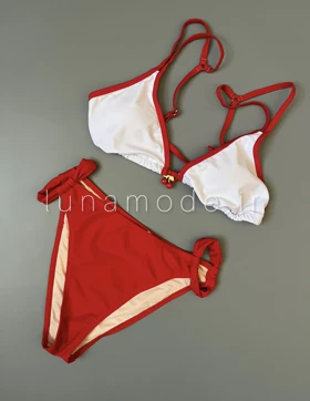 مایو دو تیکه زنانه ضد کلر برند کاپشی CUPSHE اورجینال CAA12C5B082CEM