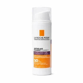 ضد آفتاب رنگی ضدلک و اصلاحکننده رنگ پوست لاروش پوزای، مدل Anthelios Pigment Correct Photocorrection Daily، با SPF 50 و رنگ بسیار روشن