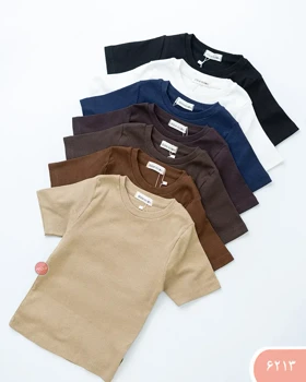 کراپ آستین کوتاه 6213