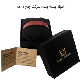 دستبند چرم وارک مدل پرهام کد rb203