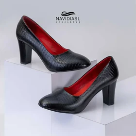 کفش زنانه چرم مجلسی کد 5005009