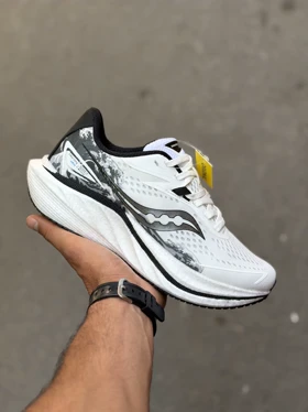 کتانی Saucony Speed مردانه سفید مشکی کد(91)