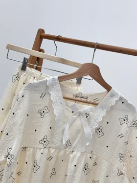 ست لباس راحتی بلوز و شلوارک کد 109