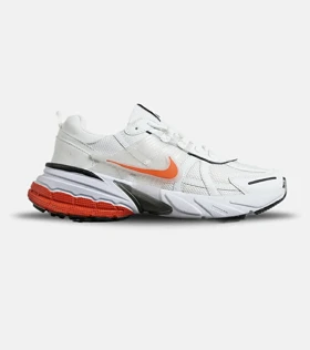 کفش کتانی مردانه و زنانه سفید نارنجی Nike cushlon