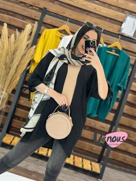 مانتو پانچ بغل دکمه بابوس