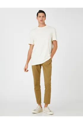 شلوار Chino پایه نخی 2SAM40139HW