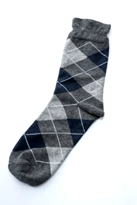 جوراب ساق بلند طرح اسکاچ مردانه