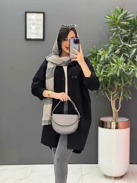 مانتو شومیزی پانچ برش‌دار