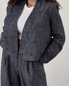 کت کراپ لینن