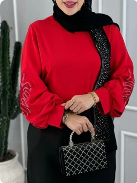 شومیز مجلسی عیدانه برگ