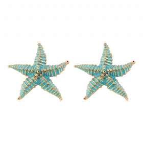 گوشواره زنانه طرح ستاره دریایی
