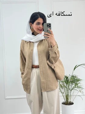 مانتو شومیزی مرجان