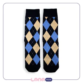 جوراب ساق‌دار نانو پاتریس Patris Socks طرح اسکاچ در سه رنگ