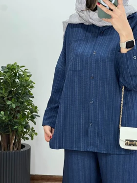 ست مانتو و شلوار دیپلمات کوک دوزی آلیشا