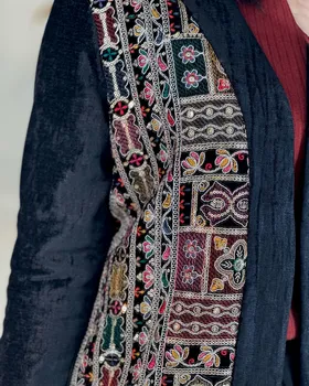 مانتو مزونی مخمل