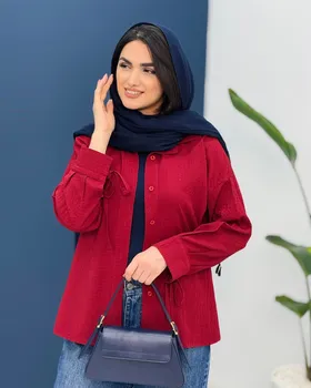 شومیز آستین بندی
