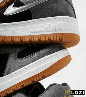 کفش کتانی مردانه بزرگ پا طوسی مشکی NIKE AIR FORCE مدل 4063