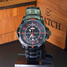 ساعت مچی مردانه نیوی فورس Naviforce NF9204 با موتور کوارتز ژاپن و بند استیل