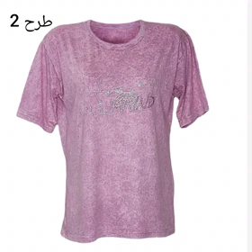 تیشرت زنانه نگین‌دار سنگشور
