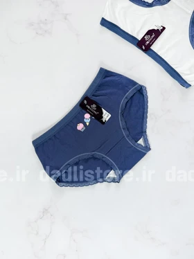 شورت نخ پنبه عروسکی طرح کیک و بستنی
