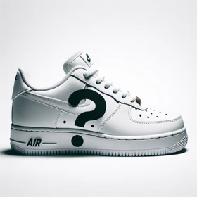 کفش کاستوم کتانی ایرفورس طرح سورپرایز AirForce طرح سورپرایز نایک nike کد 163481