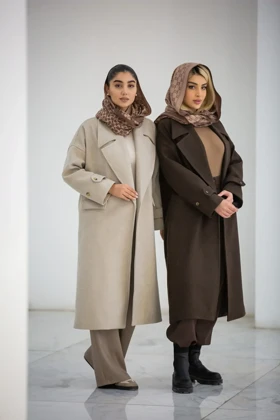 پالتو فوتر بلند آستین پاگون