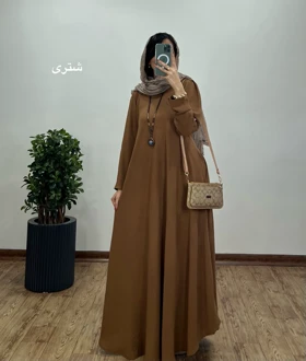 پیراهن مانتویی بلند سوپر کلوش دلفان 4