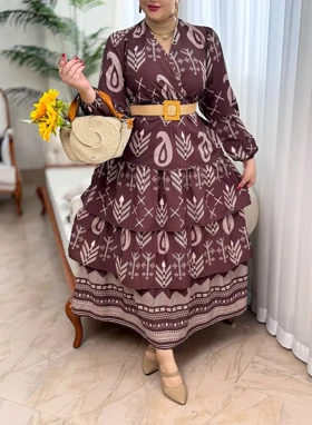 پیراهن چین‌دار نسیم 3190