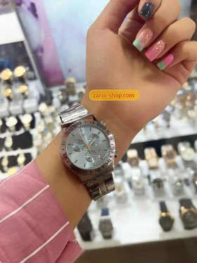 ساعت مردانه استیل صفحه رنگی