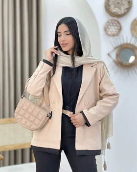 کت و شلوار ترکیبی آسمان(72)کد:4954
