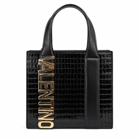 کیف وارداتی VALENTINO چرم ایتالیایی مشکی کروک/ والنتینو