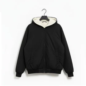 کاپشن ضدآب داخل خزتدی-مشکی ویژه