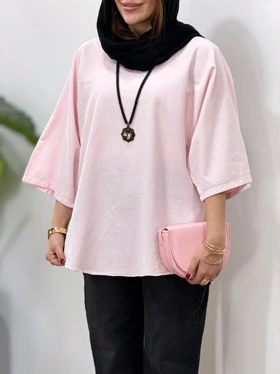 تونیک مانتویی لینن شاپرک 1(ایراد دار)