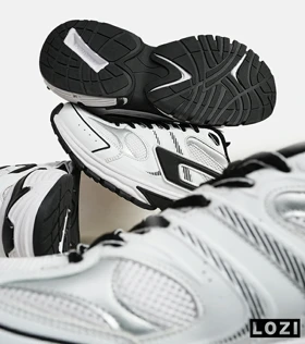 کفش کتانی مردانه سفید مشکی DIESEL S-SERENDIPITY SPORT