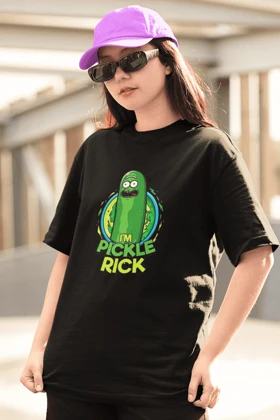 تیشرت طرح ریک و مورتی | Pickle Rick and Morty کد 253139