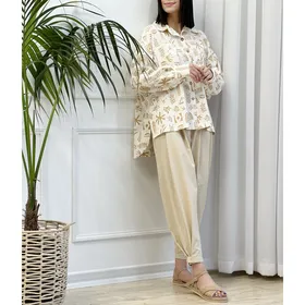 ست تونیک و شلوار ماهو
