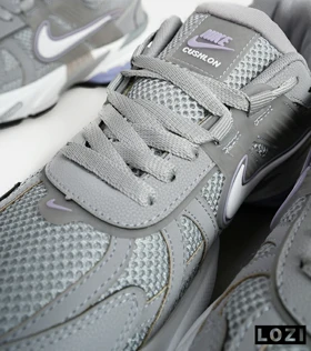 کفش کتانی مردانه و زنانه طوسی سفید یاسی Nike cushlon
