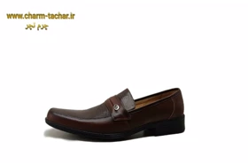 کفش رسمی طبی مردانه بدون بند چرم طبیعیblpm