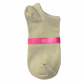 جوراب مچی نخ پنبه تک‌رنگ سبز