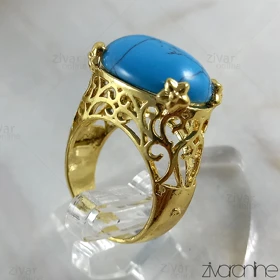انگشتر زنانه فیروزه 30039