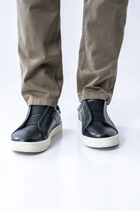 ونس جلو کش چرم طبیعی مردانه