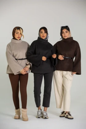 پالتو پانچ موهر nella